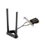 Asus PCE-AXE59BT - Wi-Fi 6E (802.11ax) AXE5400 Tri-Band PCIe Wi-Fi Adapter - 90IG07I0-MO0B00