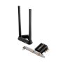 Asus PCE-AXE59BT - Wi-Fi 6E (802.11ax) AXE5400 Tri-Band PCIe Wi-Fi Adapter - 90IG07I0-MO0B00