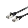 Equip Cat.6A S FTP Patch Cable, 15m, Black - 606109