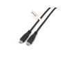 Equip USB 2.0 C to C Cable, M M, 2.0m, Black, 480M transfer - 128887