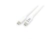 Equip USB 3.2 Gen 1 C to C Cable, M M, 2.0m, M M, 5G transfer, 3A (60W), White - 128362