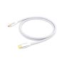 Equip USB 3.2 Gen 2 C to C Cable, M M, 0.5m, 10G transfer,5A(100W), White - 128355