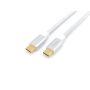 Equip USB 3.2 Gen 2 C to C Cable, M M, 1.0m, 10G transfer,5A(100W), White - 128356