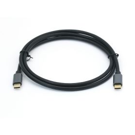 Equip USB 3.2 Gen 2 C-C Cable , M M, 0.5m, 10G transfer, 5A (100W), Black - 128353