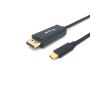 Equip USB-C to DisplayPort Cable, M M, 2.0m, 4K 60Hz, ABS Shell - 133427