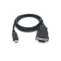 Equip USB-C to Serial (DB9) Cable, M M, 1.5m - 133392