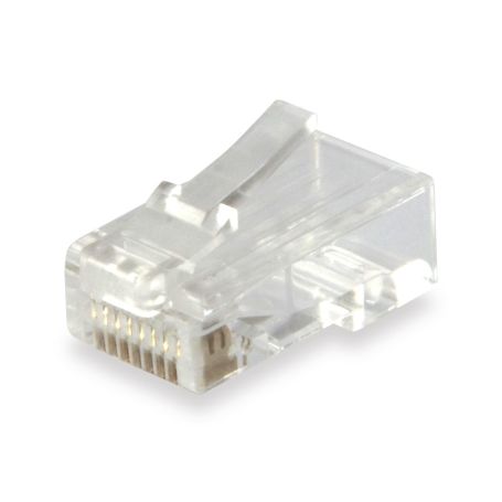 FICHA RJ45 CAT6 UTP PACK100 EQUIP 121144