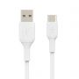 USB-A to USB-C PVC White 1m Twin Pack