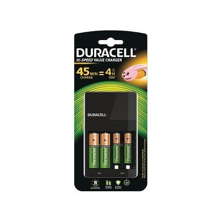 Power Charger Europe - Duracell 4 Hour AA AAA Battery Charger CEF14EU