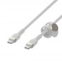 Belkin BOOST CHARGE - Cabo USB - 24 pin USB-C (M) para 24 pin USB-C (M) - 1 m - branco