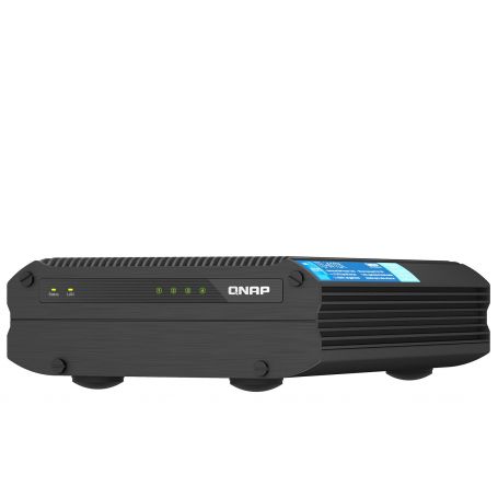 QNAP TS-i410X - Servidor NAS - 4 baias - SATA 6Gb s - RAM 8 GB - 10 Gigabit Ethernet - iSCSI assistência