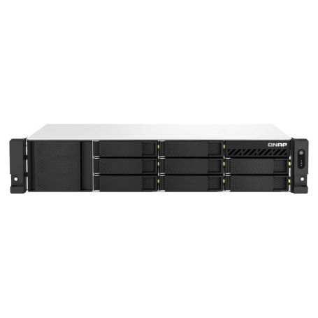 QNAP TS-873AeU - Servidor NAS - 8 baias - montável em bastidor - SATA 6Gb s - RAM 4 GB - 2.5 Gigabit Ethernet - 2U