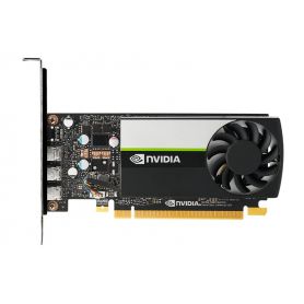 NVIDIA RTX T400 - Cartão gráfico - T400 - 4 GB GDDR6 - PCIe 3.0 x16 - 3 x Mini DisplayPort - caixa castanha