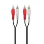 EWENT Cabo Áudio, 2 x RCA M - 2 x RCA M, 1.5m   - EC1601