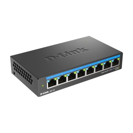 D-link 8-Port Multi-Gigabit Unmanaged Switch  - DMS-108 E