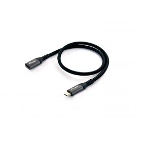 Equip USB 3.2 Gen 2 C to C Extension Cable, M F, 0.5m, 4K 60Hz, 10Gbps  - 128370