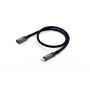 Equip USB 3.2 Gen 2 C to C Extension Cable, M F, 1.0m, 4K 60Hz, 10Gbps  - 128371