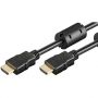 EWENT Cabo HDMI Pro com ethernet, M M AWG 30 20.0 mt, CU com ferrites, gold  - EC1316