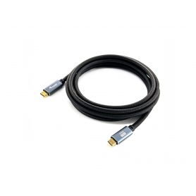 Equip USB 3.2 Gen 2 C to C Cable , M M, 1.0m, 10Gbps, 4K 60Hz, 5A (100W), Black  - 128357