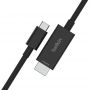 Belkin Connect - Cabo adaptador - 24 pin USB-C macho para HDMI macho - 2 m - preto - suporte 8K60Hz, DP Alt mode support