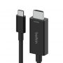 Belkin Connect - Cabo adaptador - 24 pin USB-C macho para HDMI macho - 2 m - preto - suporte 8K60Hz, DP Alt mode support