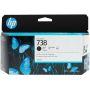 HP 738 130-ml Black DesignJet Ink Cartridge  - 498N4A