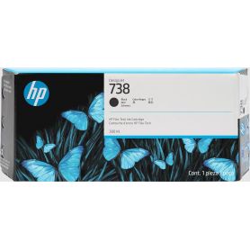 HP 738 300-ml Black DesignJet Ink Cartridge  - 498N8A