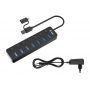 Equip 7-Port USB 3.2 Gen 1 Hub with Power Adapter  - 128965