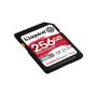 Kingston 256GB Canvas React Plus SDXC UHS-II 280R 150W U3 V60 for Full HD 4K  - SDR2V6 256GB