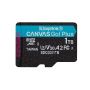 Kingston MicroSDXC 1TB Canvas Go Plus 170R A2 U3 V30 Card + ADP  - SDCG3 1TB