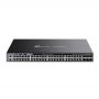 TP-Link Omada 48-PortGigabit Stackable L3 Managed PoE+ Switch with 6 10GE SFP+ Slots  - SG6654XHP