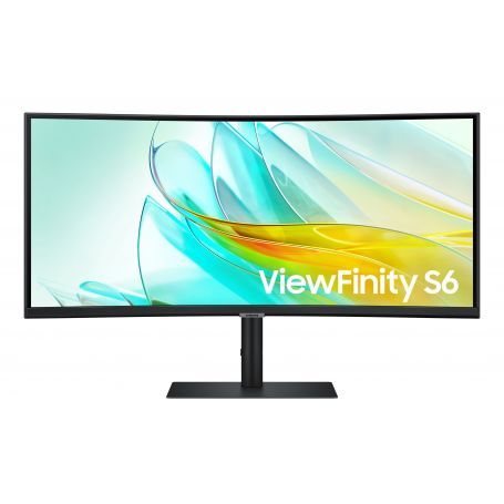 Samsung ViewFinity S6- S65UC Monitor 34'', 3.440 X 1.440 UWQHD, 30001  - LS34C652UAUXEN