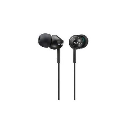 Sony MDR-EX15LPB Preto - Auscultadores de tipo auricular fechado