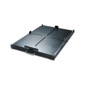 APC Sliding Shelf 200lbs/91kg Black - AR8128BLK