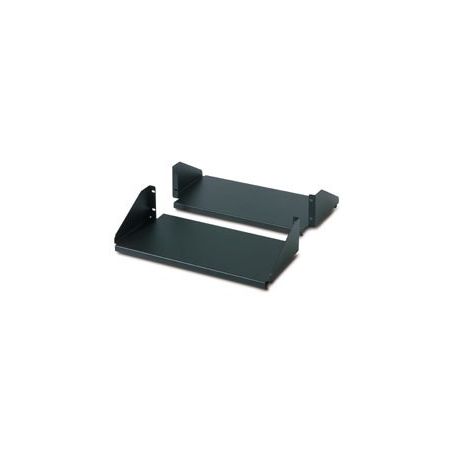 APC Double Sided Fixed Shelf for 2-Post Rack 250 lbs Black - AR8422