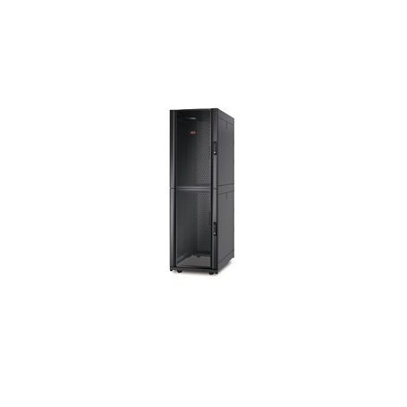 APC NetShelter SX Colocation 2 x 20U 600mm Wide x 1070mm Deep Enclosure with Sides Black - AR3200