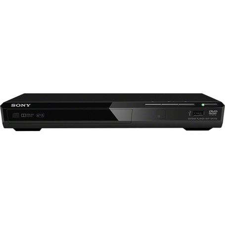 Sony DVP-SR370 - Leitor de DVD elegante e compacto com entrada USB, 270 mm de largura