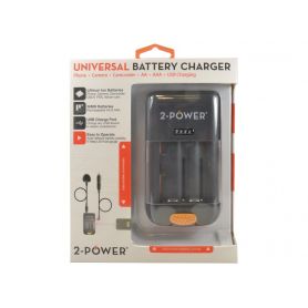 Power Charger 2-Power Europe - Universal Camera Battery Charger-Retail UDC5001A-RPEU