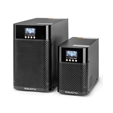 UPS Salicru SLC-1000-TWIN PRO2 - BASE B1 + 2 EXTENSÕES - 1000VA, On-Line DB - 91 Minutos (75% Carga) - 699CA000004+2x699BW000001