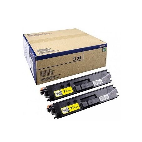 Brother Toner amarelo 2 unidades, duraçâo 12.000 Págs. (6000 cada ud.), para HLL8350CDW - TN329YTWIN