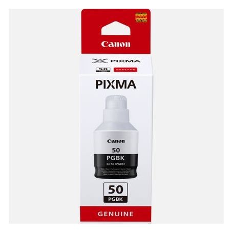 Canon GI-50 Black Ink Bottle - Compativel PIXMA G5050 /PIXMA G6050 - 3386C001