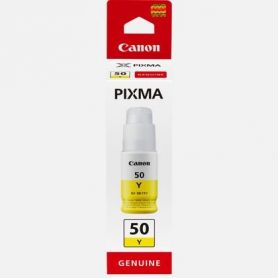 Canon GI-50 Yellow Ink Bottle - Compativel PIXMA G5050 /PIXMA G6050 - 3405C001