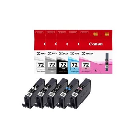 Canon PGI-72 PBK/GY/PM/PC/CO Multi Pack sem segurança - 6403B007