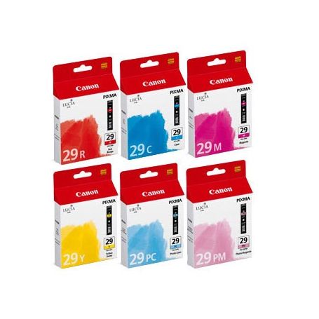 Canon PGI-29 CMY/PC/PM/R Multi Pack sem segurança - 4873B005