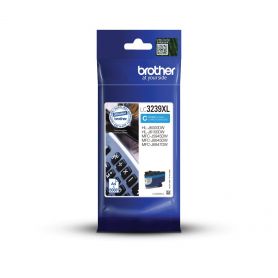 Brother Tinteiro Cyan de alta capacidade, Duração estimada até 5.000 páginas (segundo ISO/IEC 24711) - LC3239XLC