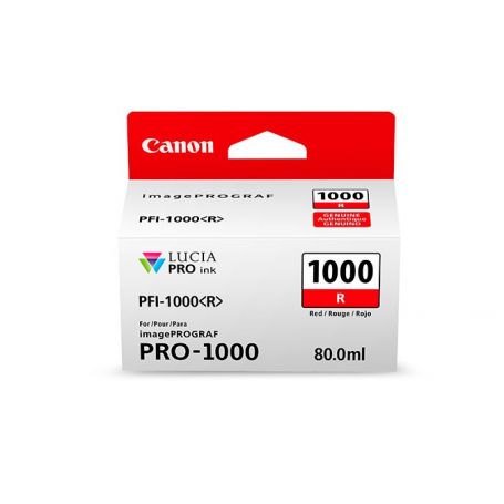 Canon Tinteiro PFI-1000 de 80 ml R - 0554C001