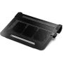 Cooler Master Notepal U3 Plus, Aluminium, 3 moveable fan's 80mm, slim, turns into a carry case, ergonomic design