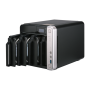 NAS QNAP TS-453BT3-8G, 4-Bay 10GbE & Thunderbolt 3, M.2 2280 SATA SSD slots, 8GB DDR3L RAM, 2xGbE, 1x10GbE, 2x Thunderbolt 3