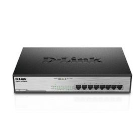 D-link 8-Port 10/100/1000Mbps Desktop Switch Gigabit PoE+ (140W) - DGS-1008MP