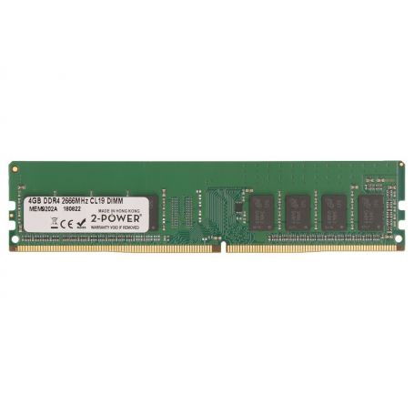 Memory DIMM 2-Power  - 4GB DDR4 2666MHz CL19 DIMM MEM9202A